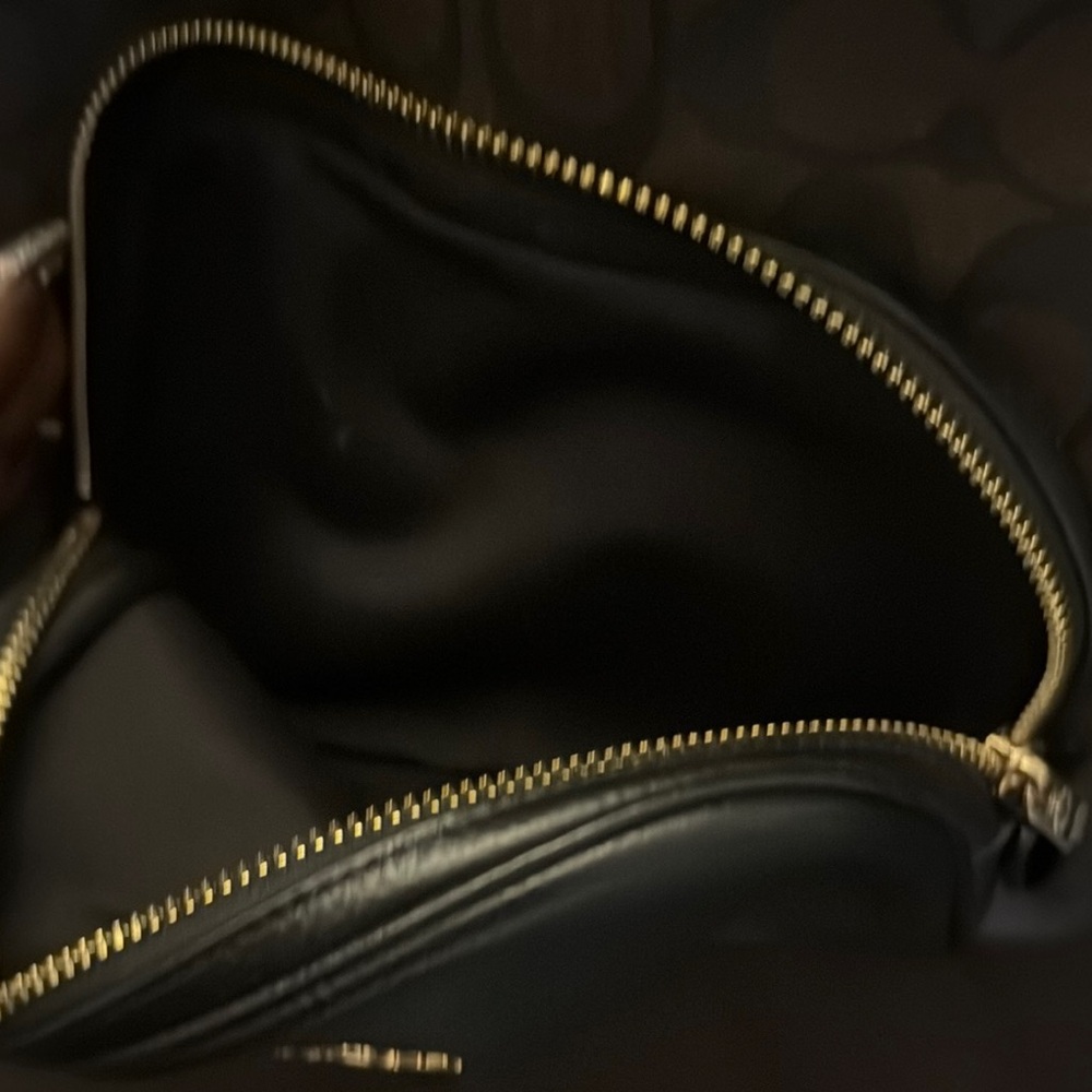 Coach Black and Brown Signature Backpack - Picture 6 of 13